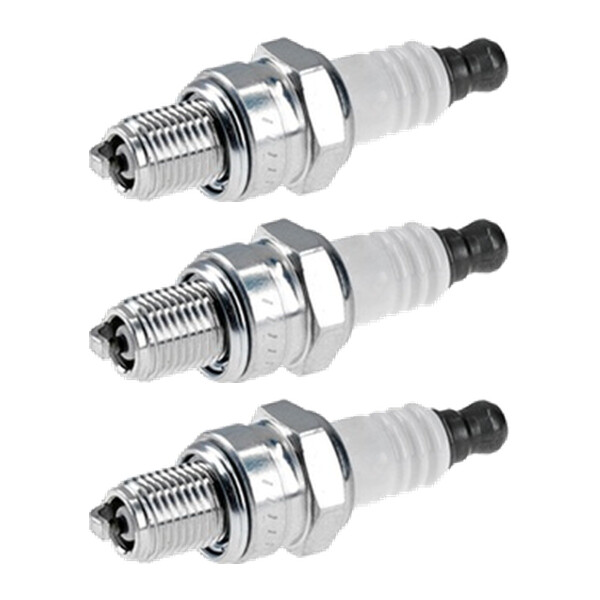 3 Spark Plugs fixed SAE connection NGK IAM expertise for various vehicles