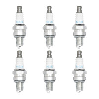 6 Zündkerzen fester SAE-Anschluss NGK...