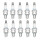 10 Spark Plugs fixed SAE connection NGK aftermarket expertise for HONDA