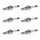 6 Spark Plugs fixed SAE connection NGK aftermarket expertise for e.g. APRILIA