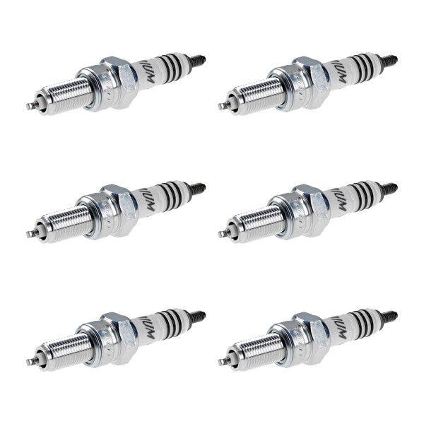 6 Spark Plugs with flat seat NGK IAM-Expertise Iridium IX for YAMAHA and others
