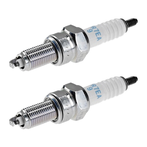 2 Spark Plugs with flat seal seat NGK IAM expertise for YAMAHA and others