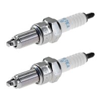 2 Spark Plugs with flat seal seat NGK IAM expertise for...