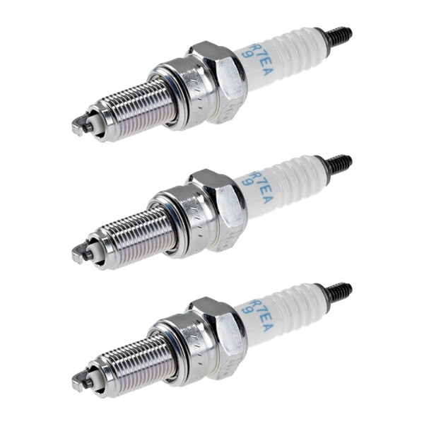 3 Spark Plugs with flat seal seat NGK IAM expertise for YAMAHA and others