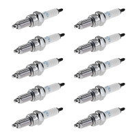 10 Spark Plugs with flat seal seat NGK IAM expertise for...