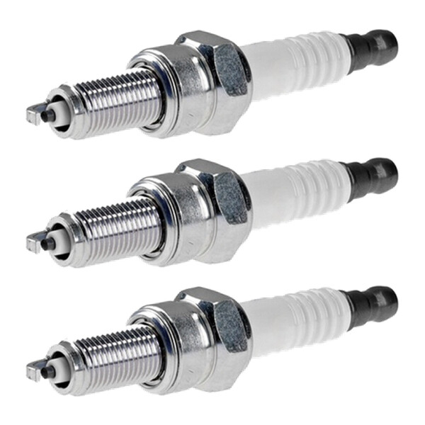 3 Spark Plugs fixed SAE connection NGK IAM expertise for various vehicles