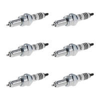 6 Spark Plugs with flat seal seat NGK...