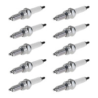 10 Spark Plugs with flat seal seat NGK aftermarket...