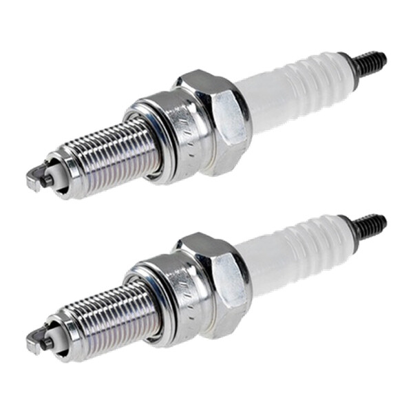 2 Spark Plugs with flat seal seat NGK aftermarket expertise for HONDA