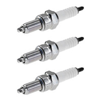 3 Spark Plugs with flat seal seat NGK aftermarket...