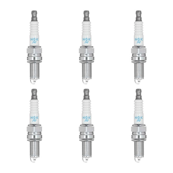 6 Zündkerzen fester SAE-Anschluss NGK für u.a. MASERATI QUATTROPORTE