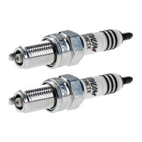 2 Zündkerzen mit Flachdichtsitz NGK...