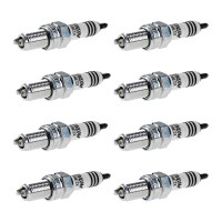 8 Spark Plugs with flat seal seat NGK IAM-Expertise...