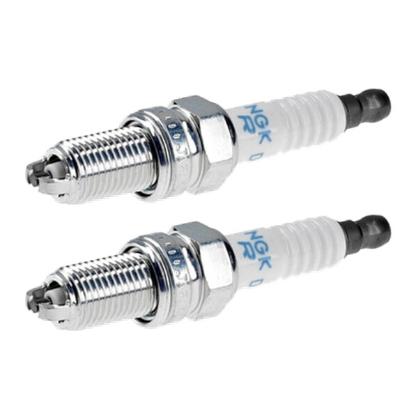 2 Spark Plugs fixed SAE connection NGK aftermarket expertise for e.g. FIAT BRAVA
