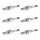 6 Spark Plugs fixed SAE connection NGK aftermarket expertise for e.g. FIAT BRAVA