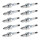 10 Spark Plugs fixed SAE connection NGK IAM expertise for e.g. FIAT BRAVA