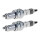 2 Spark Plugs with flat seat NGK Iridium IX for CHEVROLET SPARK and others