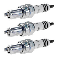 3 Spark Plugs with flat seat NGK Iridium IX for CHEVROLET...