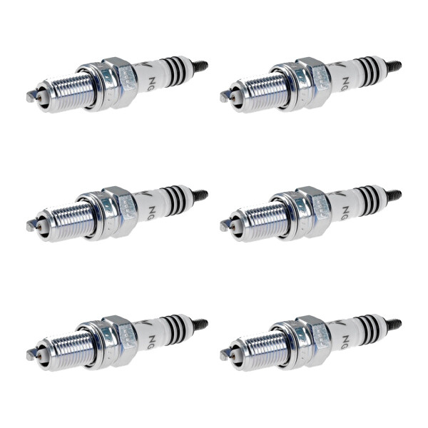 6 Spark Plugs with flat seat NGK Iridium IX for CHEVROLET SPARK and others