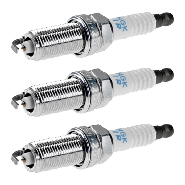 3 Spark Plugs fixed SAE connection NGK aftermarket expertise for e.g. LEXUS RX