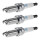 3 Spark Plugs fixed SAE connection NGK aftermarket expertise for e.g. LEXUS RX