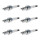 6 Spark Plugs fixed SAE connection NGK suitable for HONDA JAZZ and others