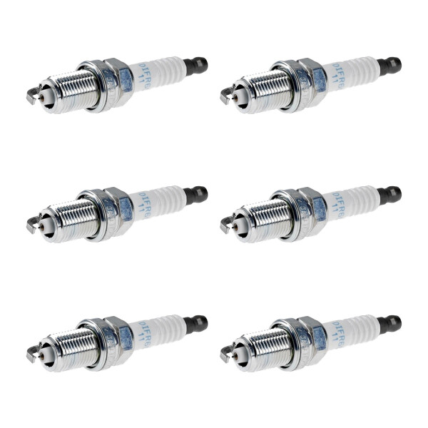 6 Spark Plugs fixed SAE connection NGK for e.g. MITSUBISHI OUTLANDER
