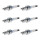 6 Spark Plugs fixed SAE connection NGK for e.g. MITSUBISHI OUTLANDER