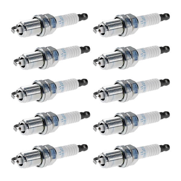 10 Spark Plugs fixed SAE connection NGK for e.g. MITSUBISHI OUTLANDER