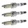 3 Spark Plugs fixed SAE connection NGK Iridium Irimax DF for e.g. NISSAN 370Z
