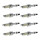 8 Spark Plugs fixed SAE connection NGK Iridium Irimax DF for e.g. NISSAN 370Z