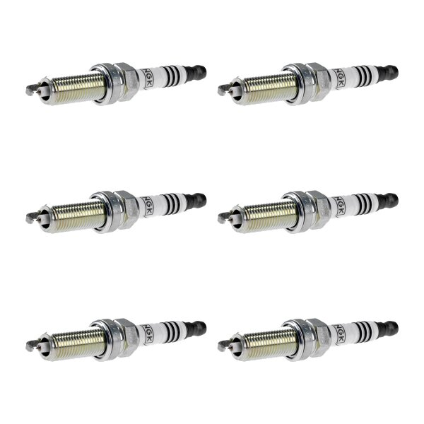 6 Spark Plugs fixed SAE connection NGK Iridium Irimax DF for e.g. INFINITI EX