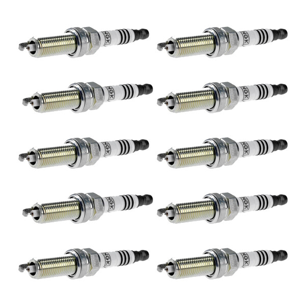 10 Spark Plugs fixed SAE connection NGK Iridium Irimax DF for e.g. INFINITI EX