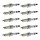 10 Spark Plugs fixed SAE connection NGK Iridium Irimax DF for e.g. INFINITI EX