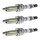 3 Spark Plugs fixed SAE connection NGK Iridium Irimax DF for e.g. TOYOTA AURIS