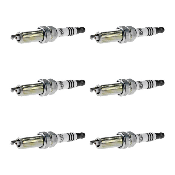 6 Spark Plugs fixed SAE connection NGK Iridium Irimax DF for e.g. TOYOTA AURIS