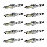 10 Spark Plugs fixed SAE connection NGK Iridium Irimax DF...