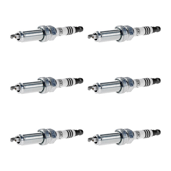 6 Spark Plugs fixed SAE connection NGK Iridium Irimax DF for various vehicles