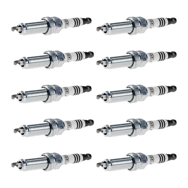 10 Spark Plugs fixed SAE connection NGK Iridium Irimax DF for various vehicles