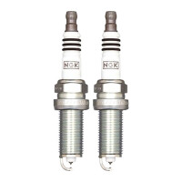 2 Spark Plugs with flat seal seat NGK IAM expertise for...