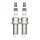 2 Spark Plugs with flat seal seat NGK IAM expertise for LEXUS NX and others
