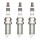 3 Spark Plugs with flat seal seat NGK IAM expertise for LEXUS NX and others