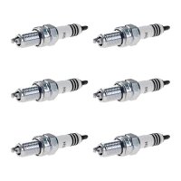 6 Spark Plugs with flat seat NGK Iridium IX for FIAT...