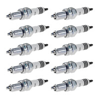 10 Spark Plugs with flat seat NGK Iridium IX for FIAT...