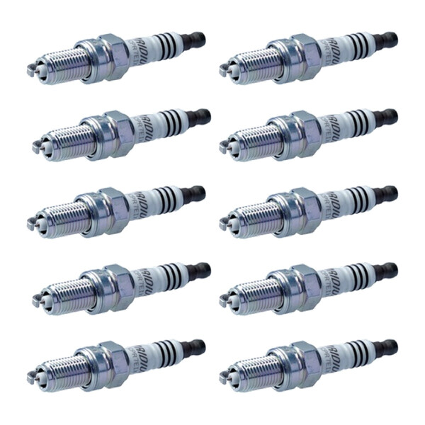10 Spark Plugs with flat seat NGK Iridium Irimax for ALFA ROMEO and others