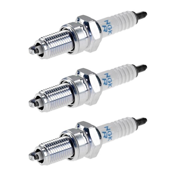 3 Spark Plugs with flat seal seat NGK IAM expertise for MERCURY and others