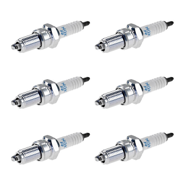 6 Spark Plugs with flat seal seat NGK IAM expertise for MERCURY and others