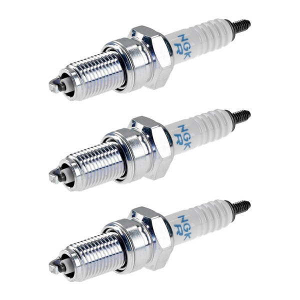 3 Spark Plugs with flat seal seat NGK IAM expertise for YAMAHA and others