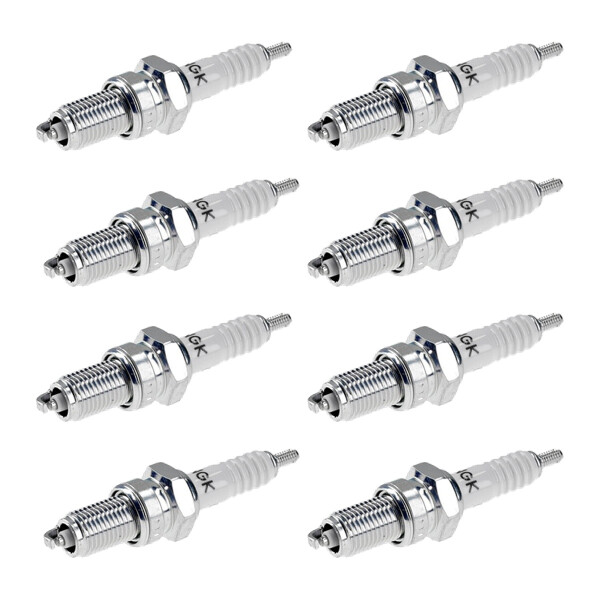 8 Spark Plugs with flat seal seat NGK IAM expertise for KAWASAKI and others