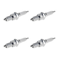 4 Zündkerzen mit Flachdichtsitz NGK...